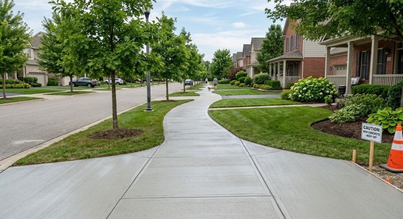 Concrete Sidewalk Construction in Fort Collins, CO